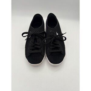 Puma Womens Mesh Sneakers Size 7 Black & White